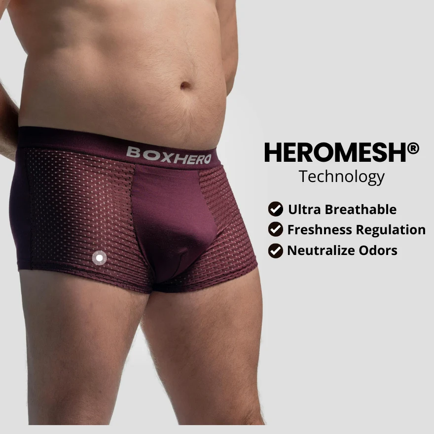 3-Pack Black - PREMIUM BAMBOO FIBRE BOXER SHORTS 1.0 - Image 3