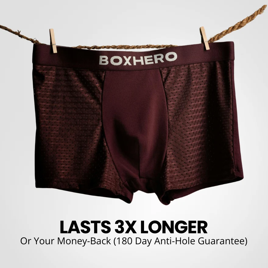 3-Pack Black - PREMIUM BAMBOO FIBRE BOXER SHORTS 1.0 - Image 5
