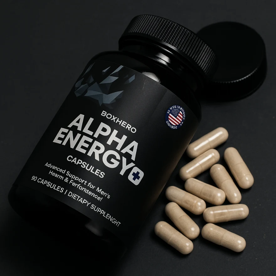 Testohero Alpha Energy 1 Bottle - Image 2