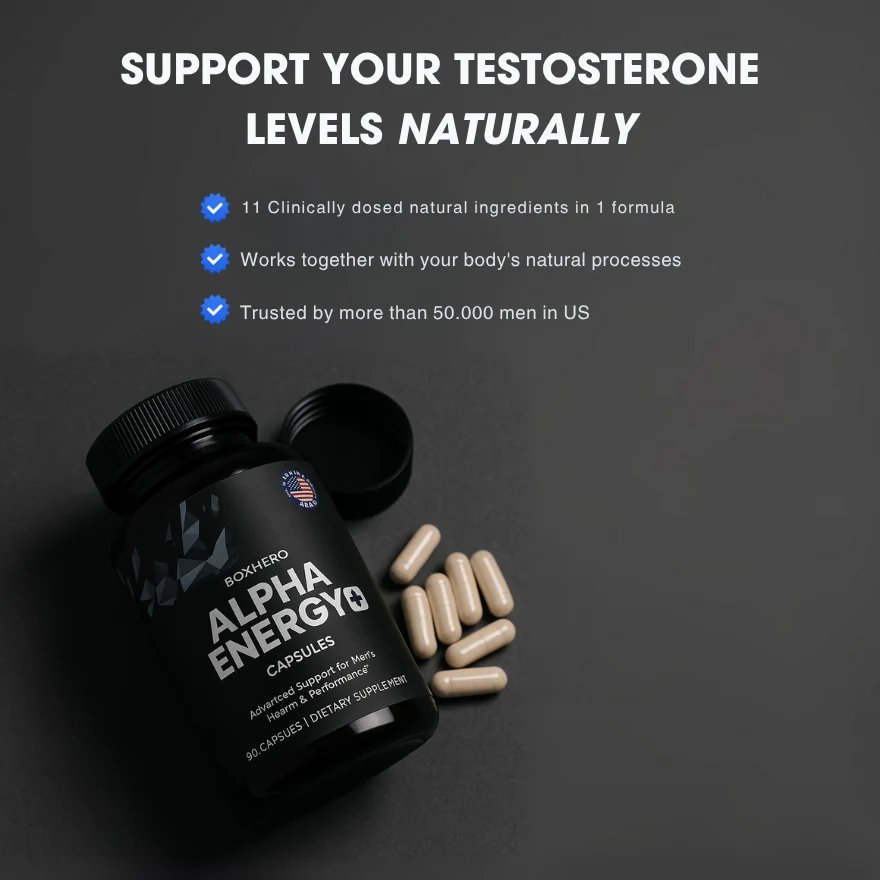 Testohero Alpha Energy 1 Bottle - Image 3