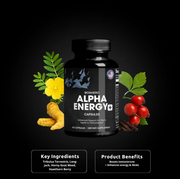 Testohero Alpha Energy 1 Bottle - Image 7
