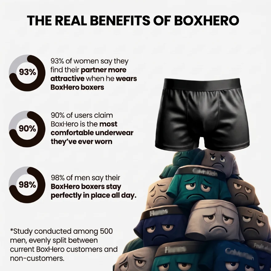 Boxers Reinvented: Boxhero Premium Silk Boxer Shorts - Image 10
