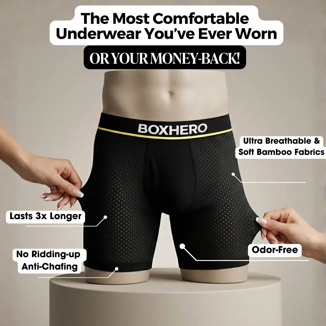 Finally, Reinvented Premium Boxers That Actually Feel Amazing All Day - Image 8