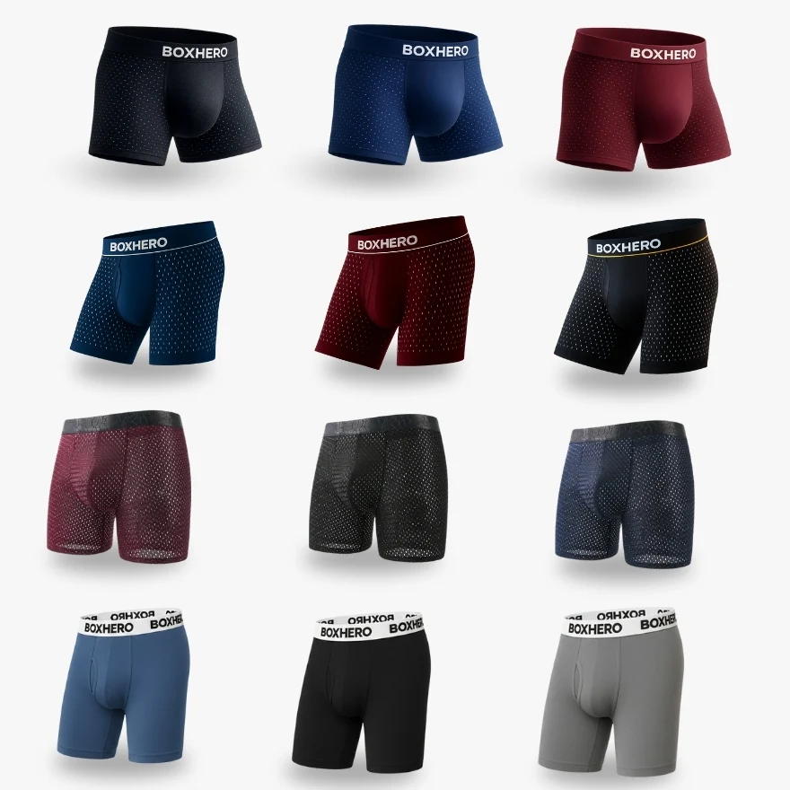 LIMITED: Boxhero Men's Mystery Boxer Brief 8-Pack Bundle - Image 2