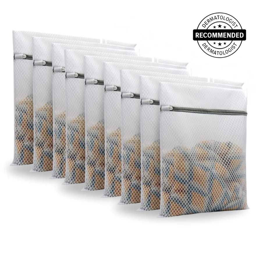 Protection Pack - 3x Premium Sustainable wash bags for bamboo fiber (CHECKOUTCHAMP) - Image 3